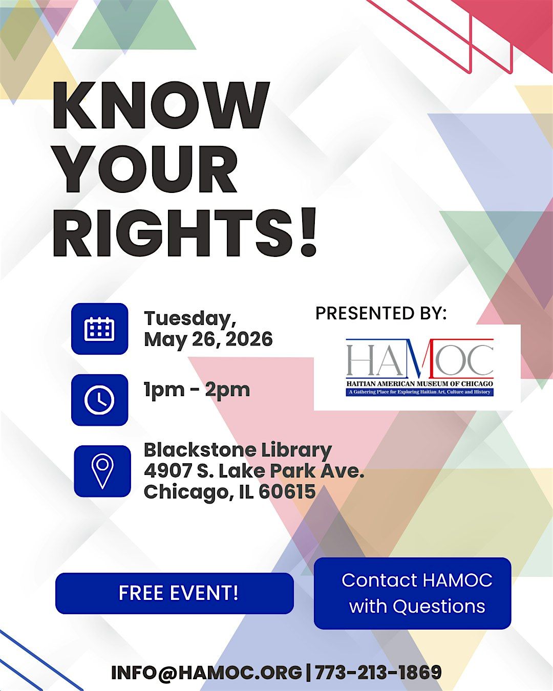Know Your Rights!