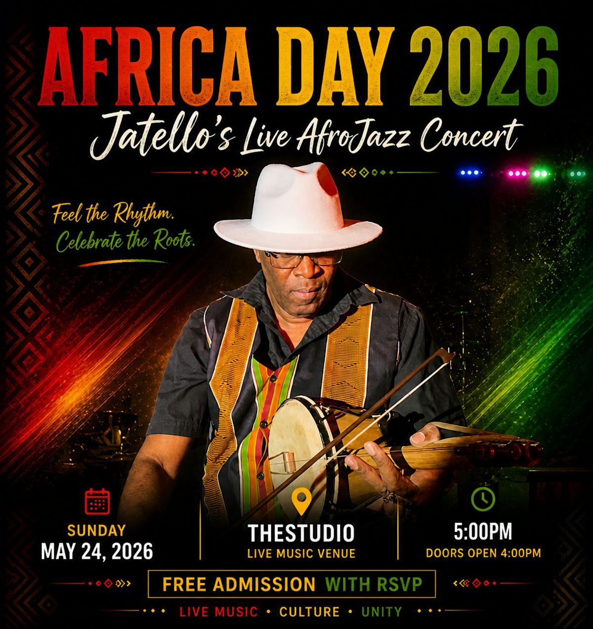 Africa Day 26' Jatello's AfroJazz Concert