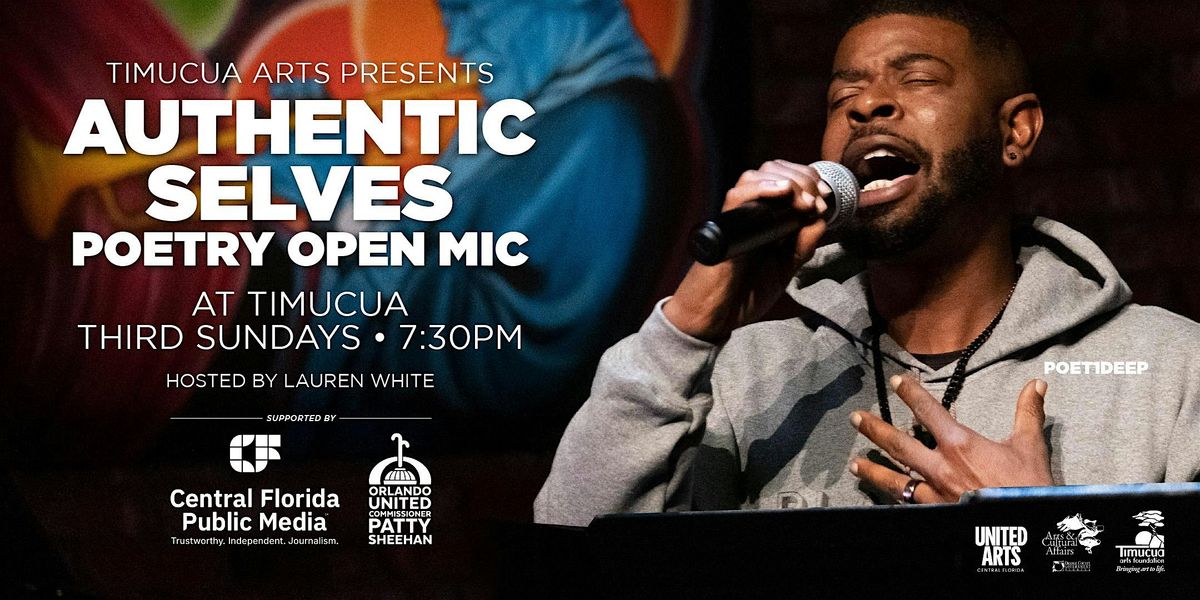 Authentic Selves Poetry Open Mic