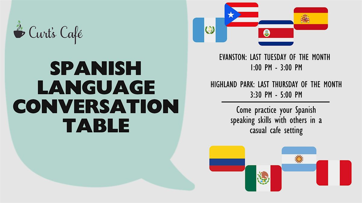 Spanish Conversation Table: Highland Park