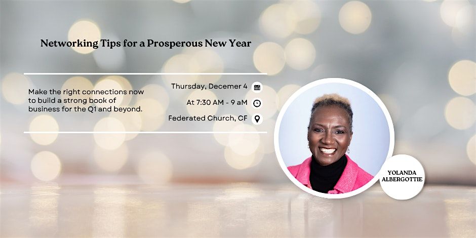 Networking Tips for a Prosperous New Year