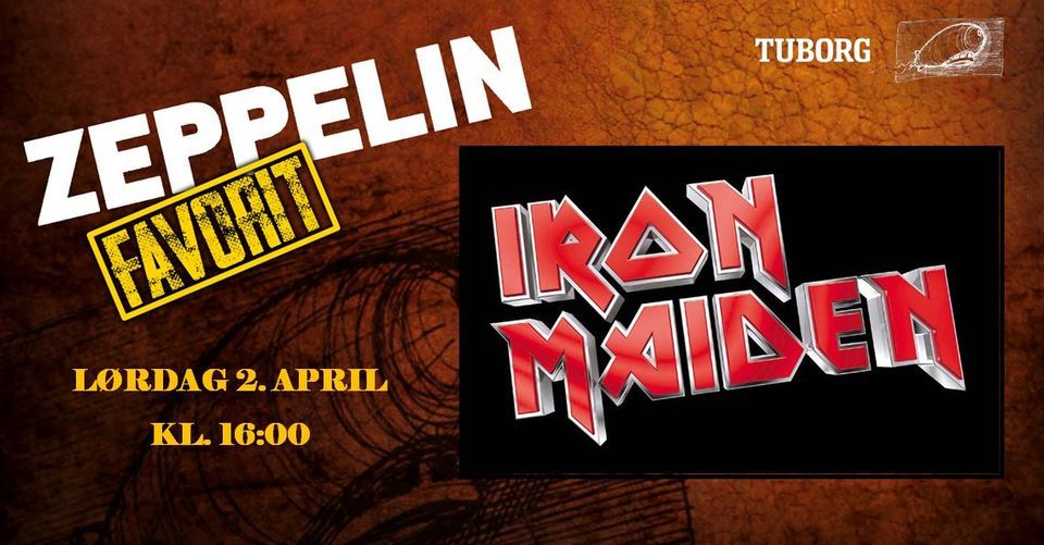 Zeppelin Favorit Iron Maiden Zeppelin Rock Bar, Copenhagen, SK