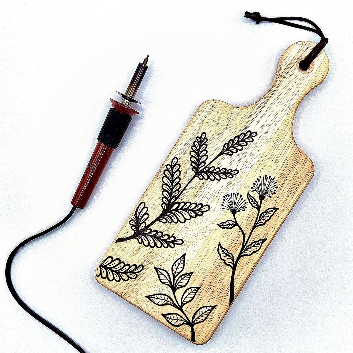 Pyrography - Cheese Board at 4145 North High Street, Columbus, OH, USA ...