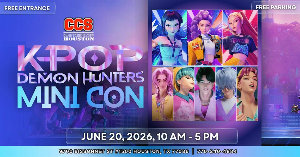 Kpop Demon Hunter Mini Con