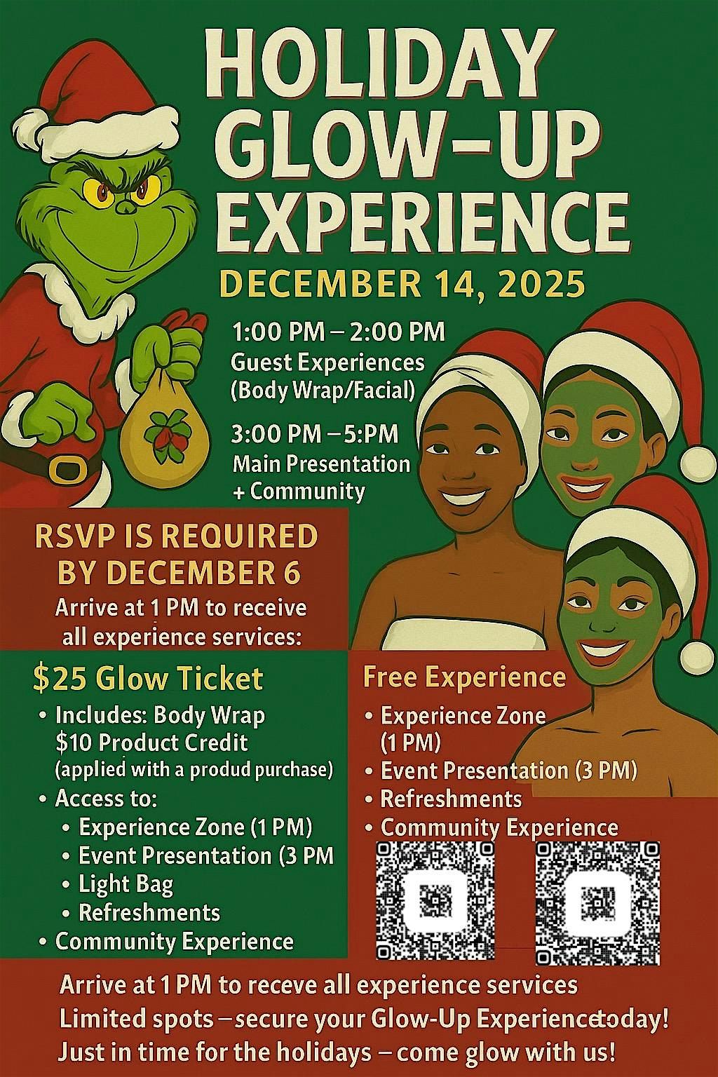 Holiday Glow-Up Experience