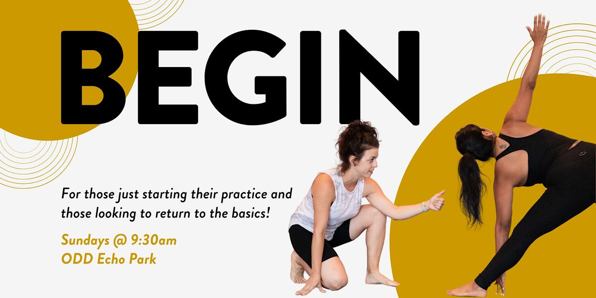 BEGIN Yoga Class at One Down Dog | Yoga for Beginners