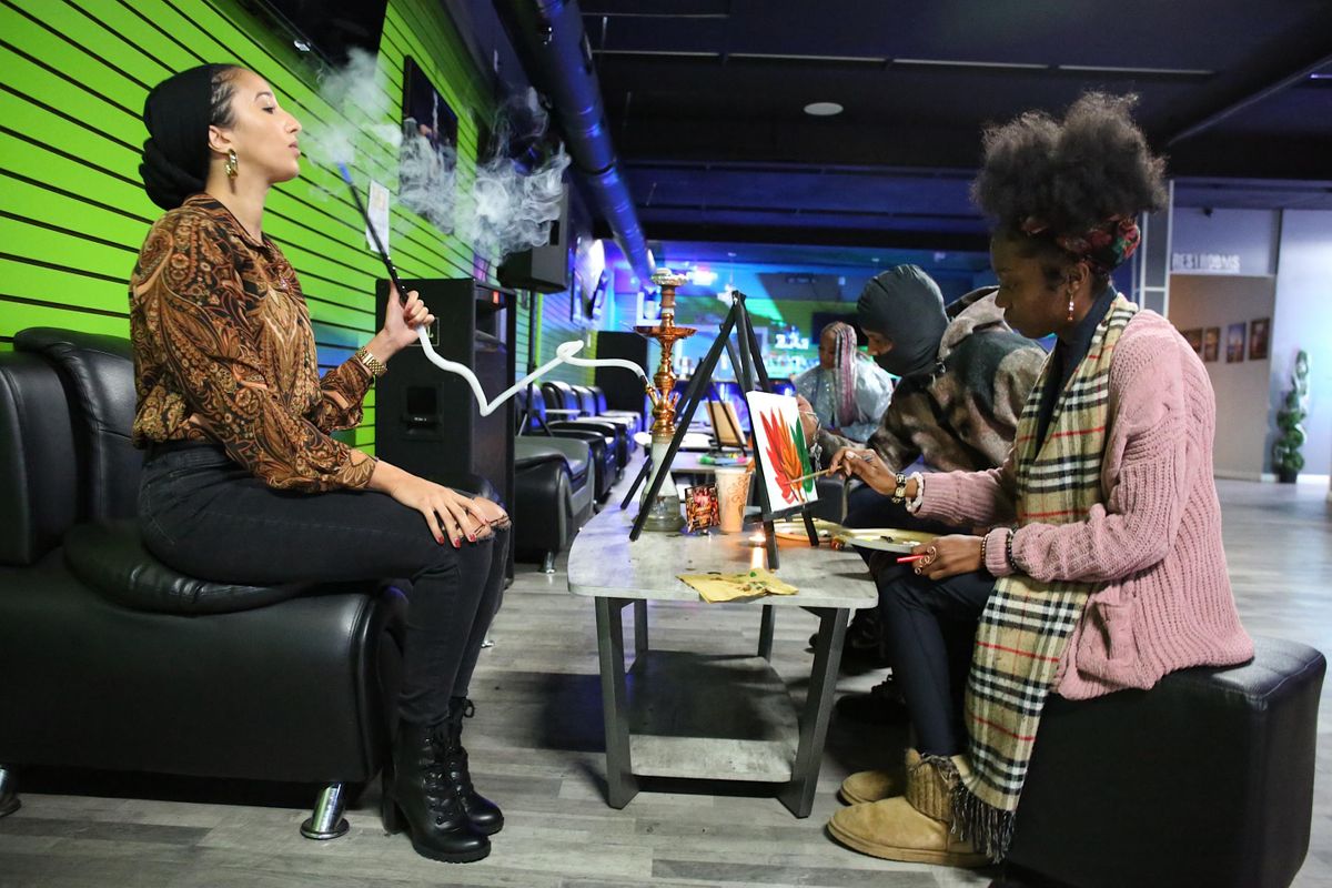 Poetry And Paint At Halo Hookah Lounge Detroit On 16th December 2022 poetry-and-paint-at-halo-hookah-lounge-detroit-on-16th-december-2022