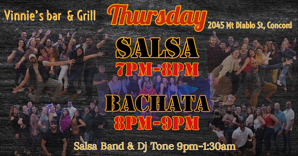 Salsa class and Bachata Class Thursday night