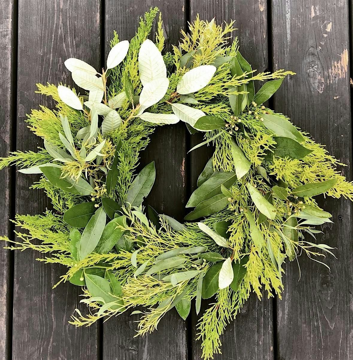 Cistus Design Nursery Wreaths and Greens