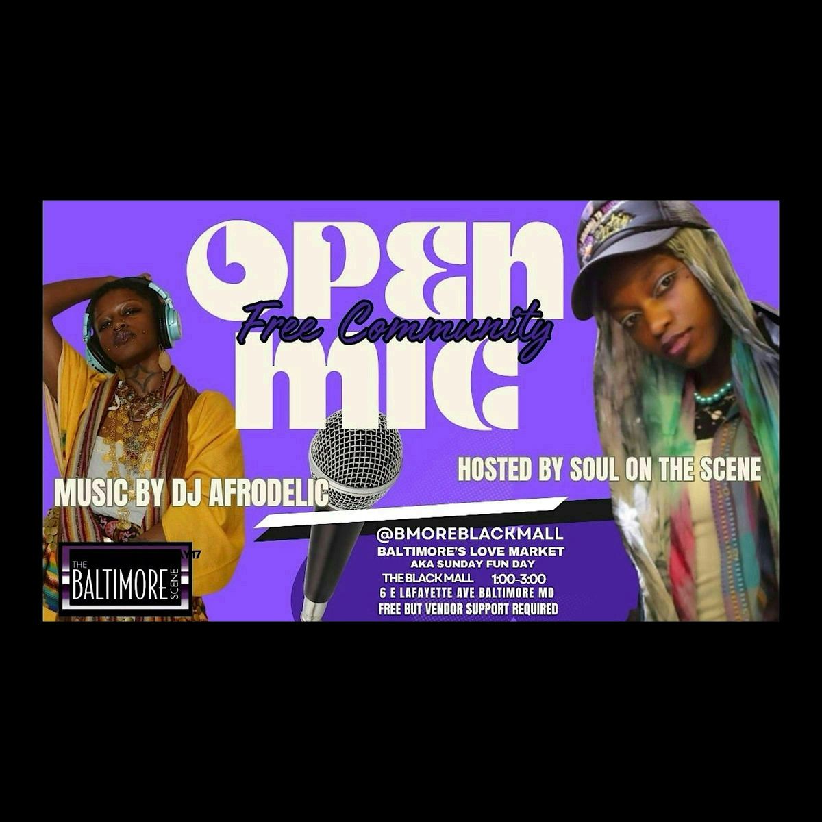 FREE Community Open Mic by The Baltimore Scene