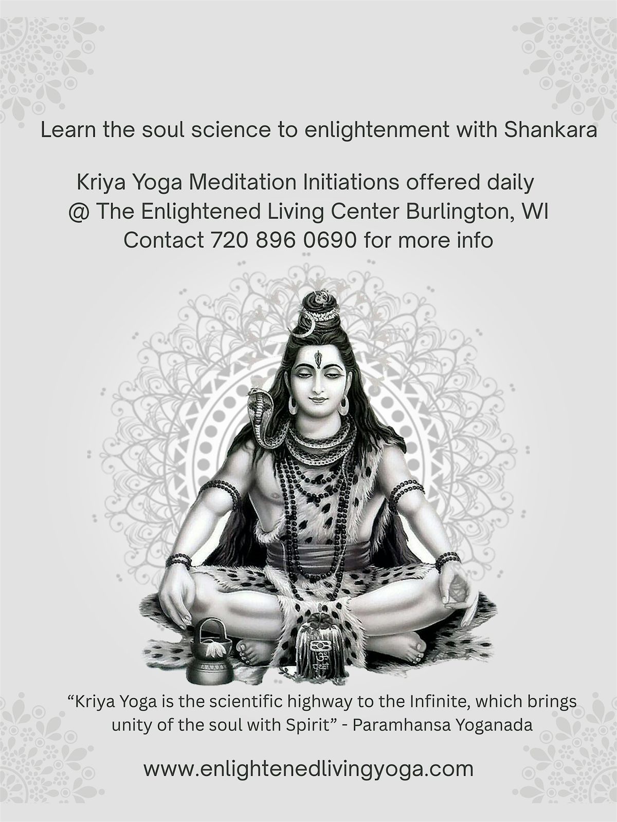 Sunday Evening Community Kirtan & Feast with Shankara