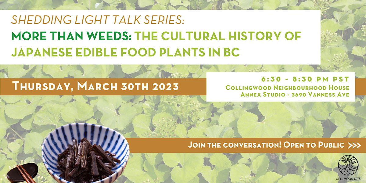 More than Weeds The Cultural History of Japanese Edible Food Plants in