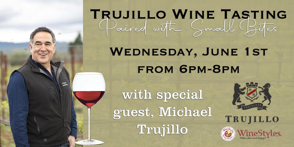 Trujillo Wine Tasting Event WineStyles Tasting Station West Glen