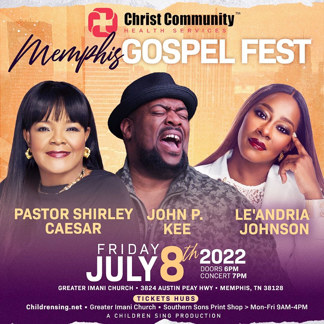 Memphis Gospel Fest 2022 Greater Imani Church, The Cathedral of Faith