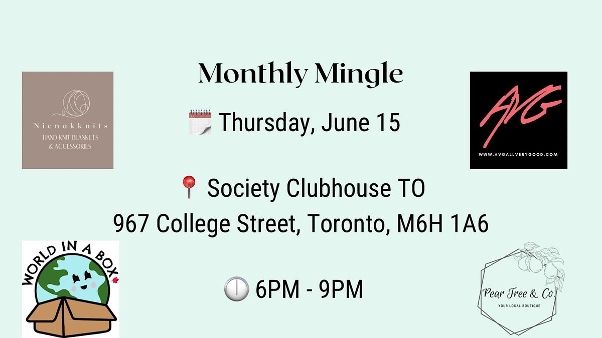 Small Business Monthly Mingle