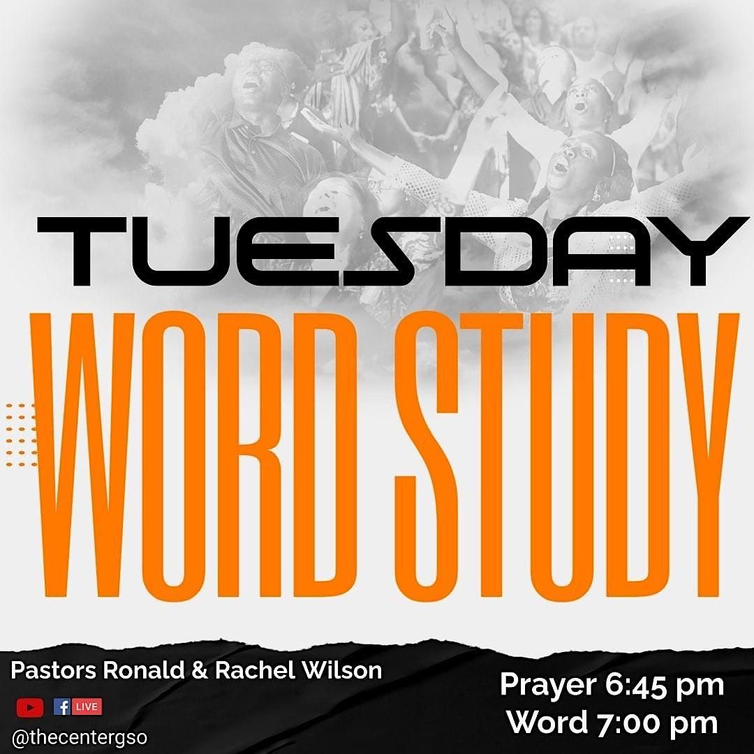 Tuesday Word Study