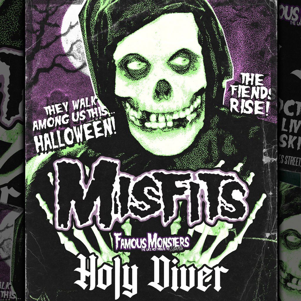 Halloween at Holy Diver! Misfits - famous Monsters UK