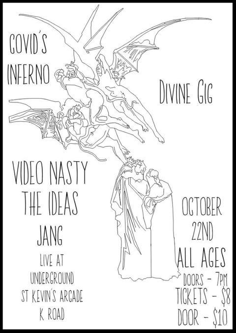 Video Nasty, The Ideas and Jang live at the Underground