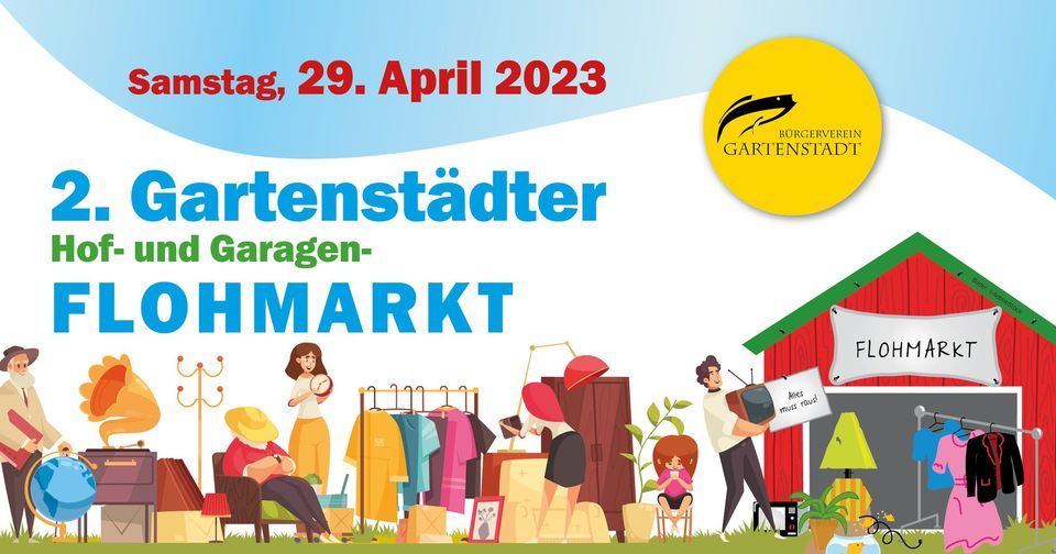 2. Gartenst\u00e4dter Hof- und Garagenflohmarkt