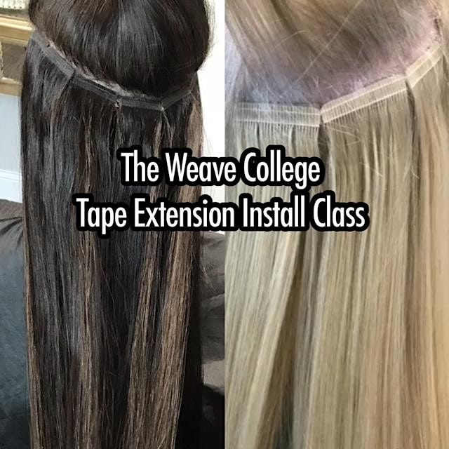 Washington DC Tape Extension Install Class with YOUR CLIENT MODEL