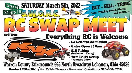 5th Annual SWORC RC Swap Meet