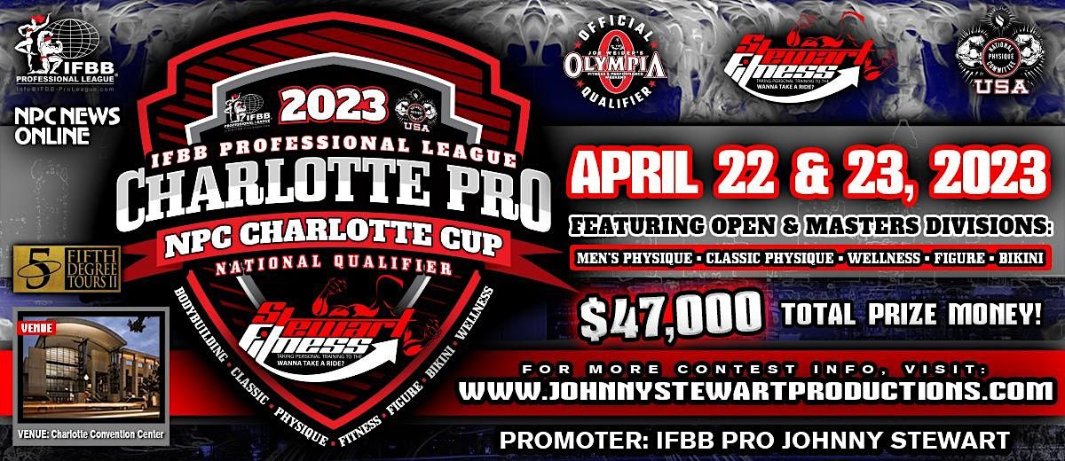 2023 IFBB CHARLOTTE PRO/NPC CHARLOTTE CUP Charlotte Convention Center