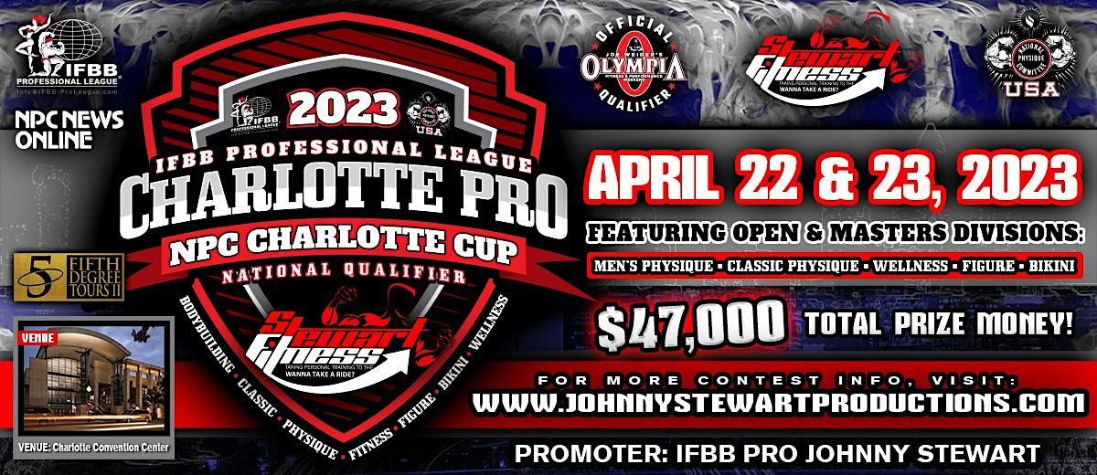 2025 IFBB CHARLOTTE PRO/NPC CHARLOTTE CUP Charlotte Convention Center