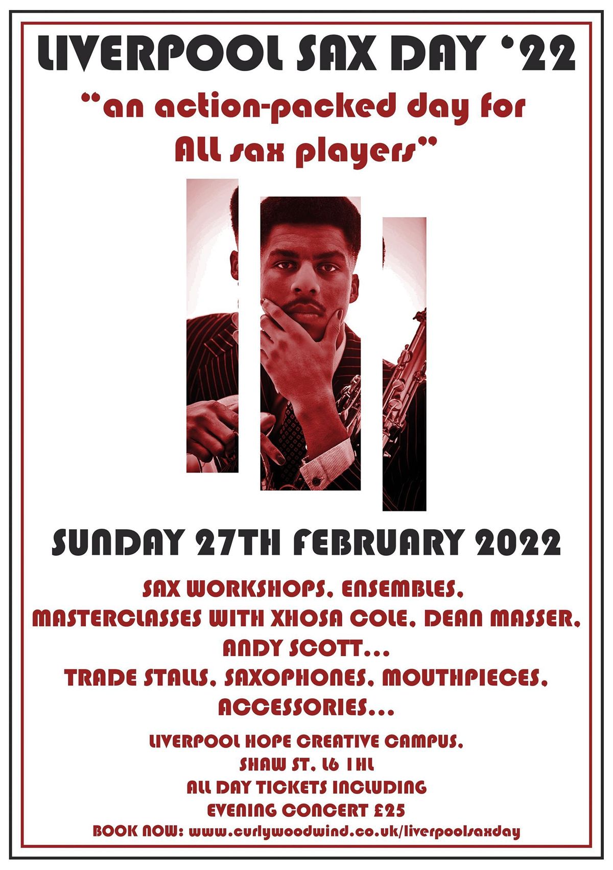 Liverpool Sax Liverpool Sax Day 22 at Capstone Theatre, Liverpool on 27th February, 2022