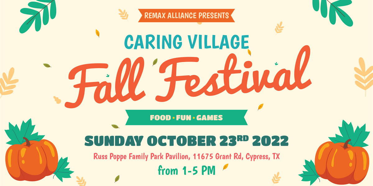 Caring Village Fall Festival RUSS POPPE FAMILY PARK Houston TX caring-village-fall-festival-russ-poppe-family-park-houston-tx