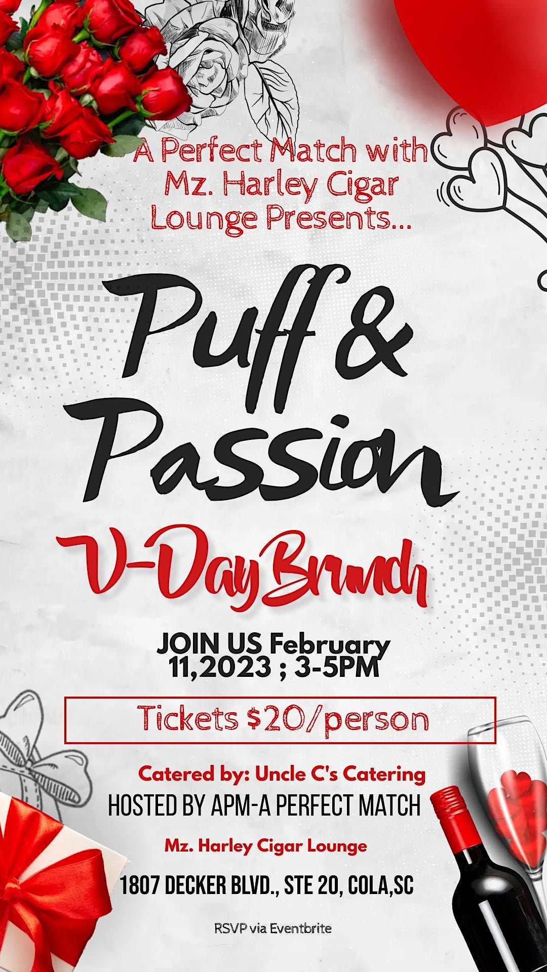 Puff & Passion Mz Harley Cigar Lounge, Columbia, SC February 11, 2023