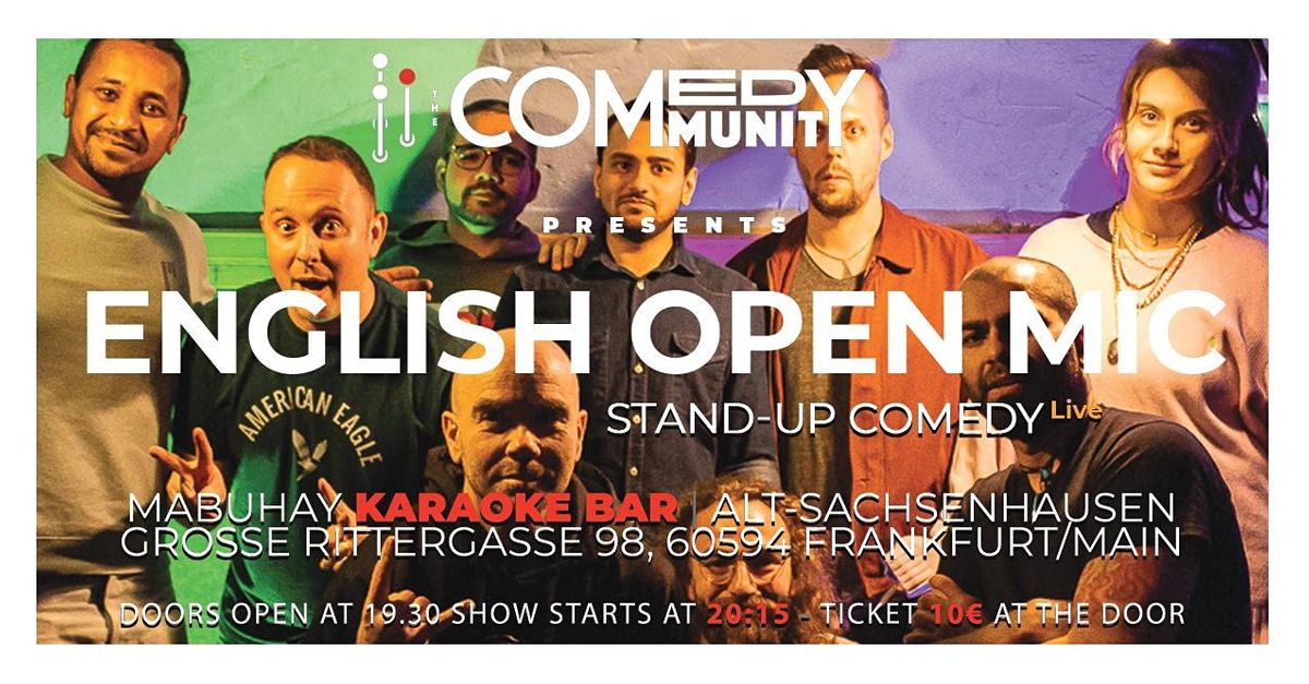 63 English Open Mic In Mabuhay Bar Mabuhay Karaoke Bar Frankfurt Am Main He August 3 22