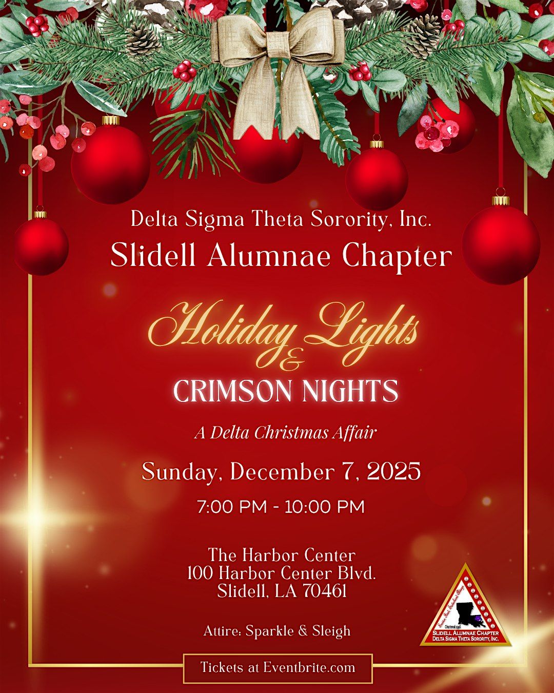 Holiday Lights & Crimson Lights: A Delta Christmas Affair