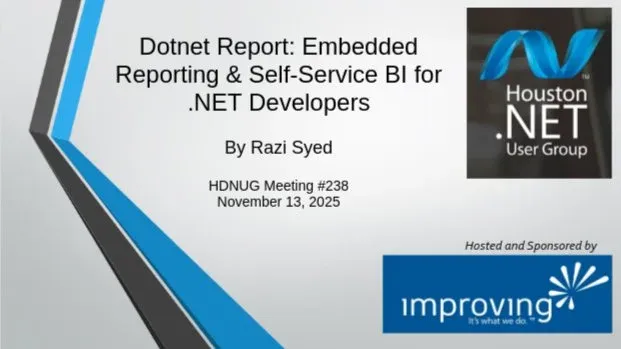 Dotnet Report: Embedded Reporting & Self-Service BI for .NET Developers