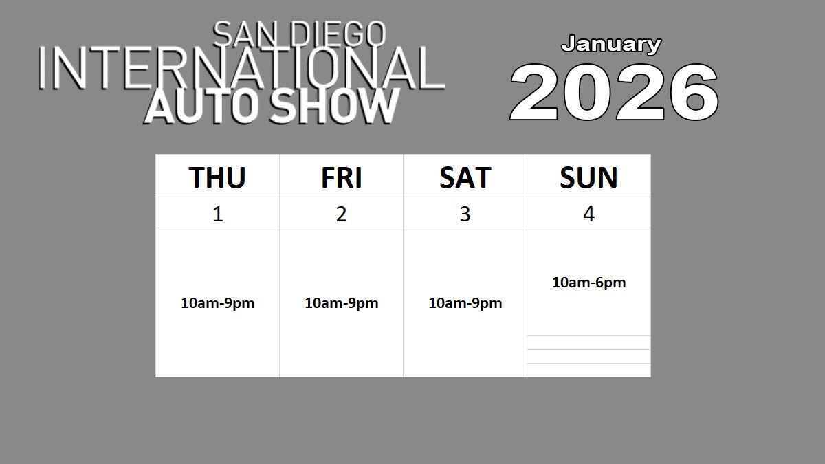 San Diego International Auto Show