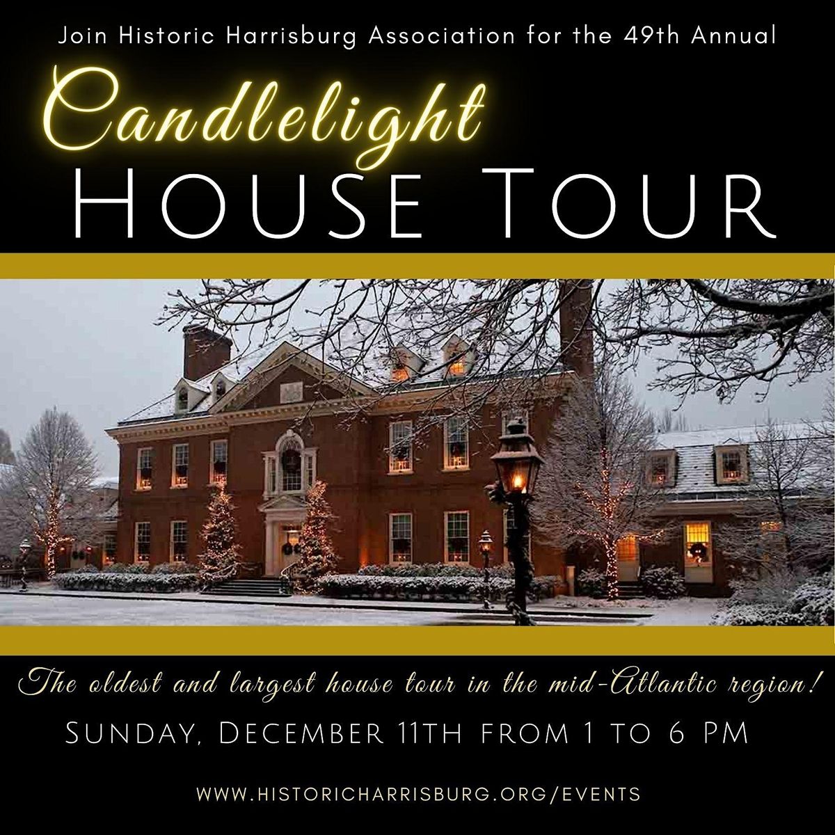 Historic Harrisburg 2022 Candlelight House Tour Historic Harrisburg