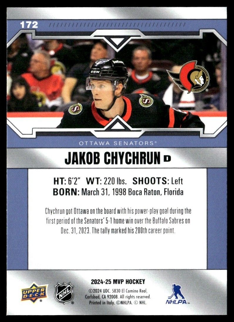 Buffalo Sabres at Ottawa Senators at Canadian Tire Centre