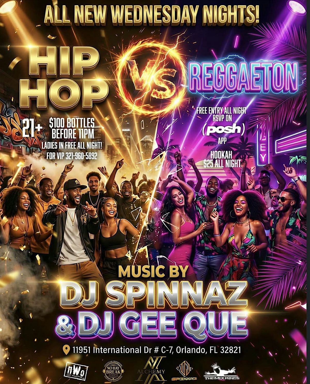 Hip Hop vs. Reggaeton