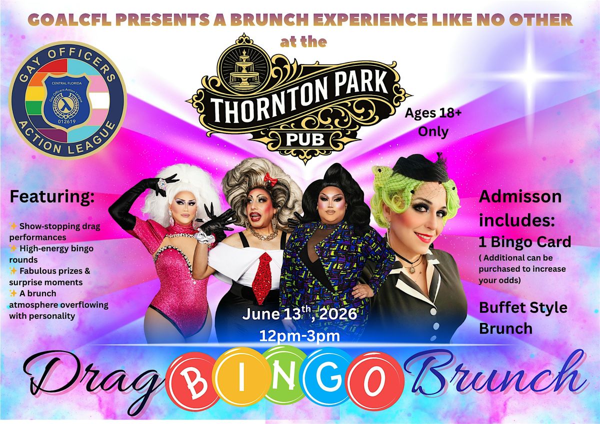 GOALCFL Drag "Bingo" Brunch Fundraiser