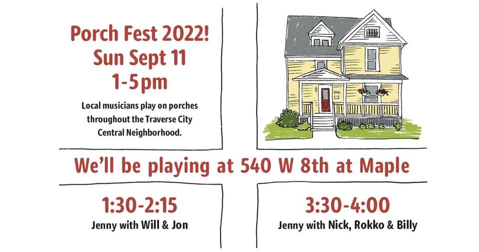 Porch Fest 2022 540 W 8th St, Traverse City, MI 496843107, United