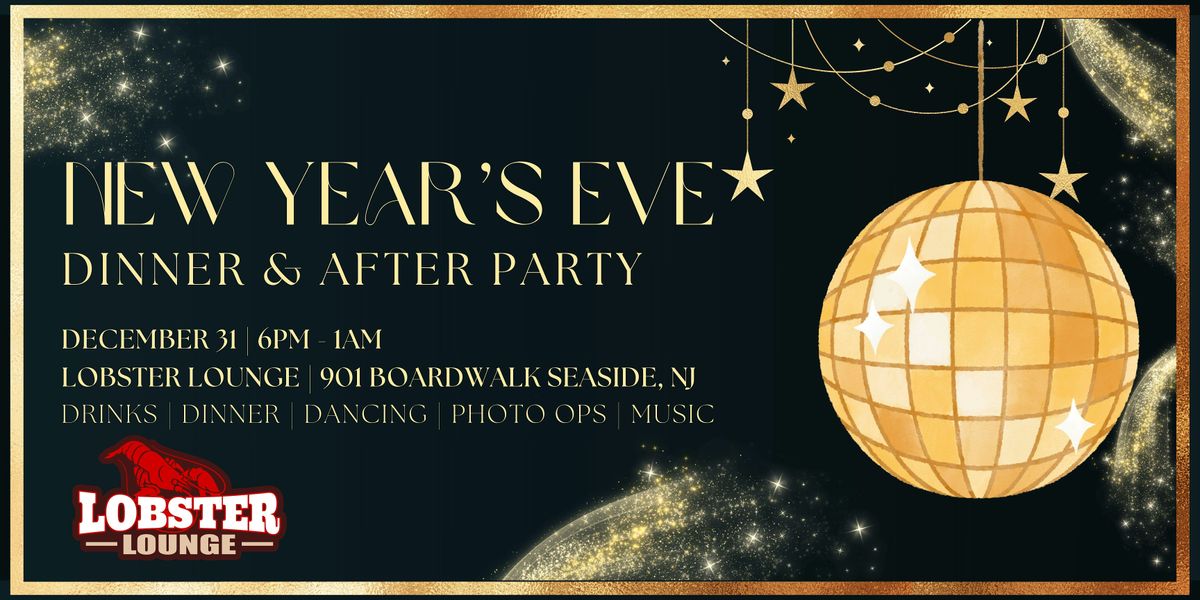 New Years Eve Dinner & Party at Lobster Lounge
