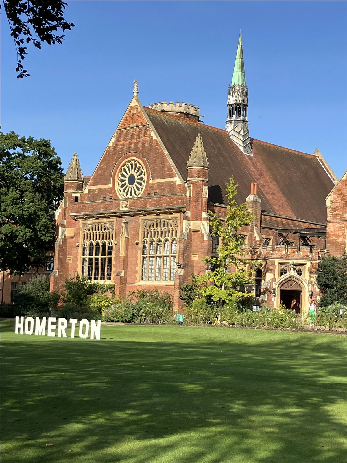 Wellbeing Fete Garden Tour for Students and Staff of Homerton College
