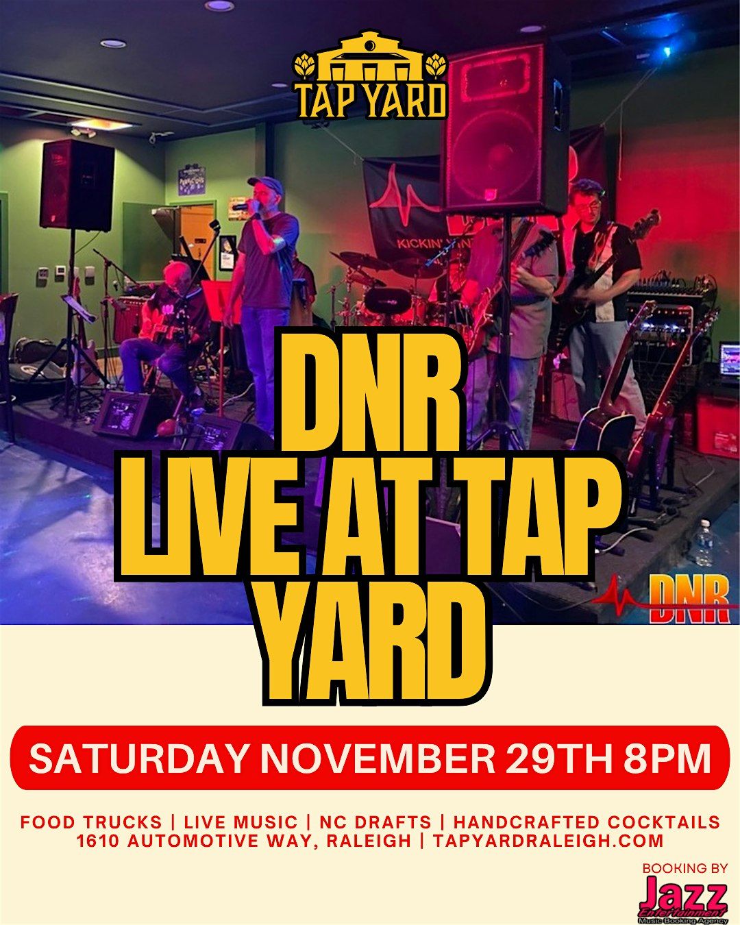 DNR Band LIVE @ Tap Yard