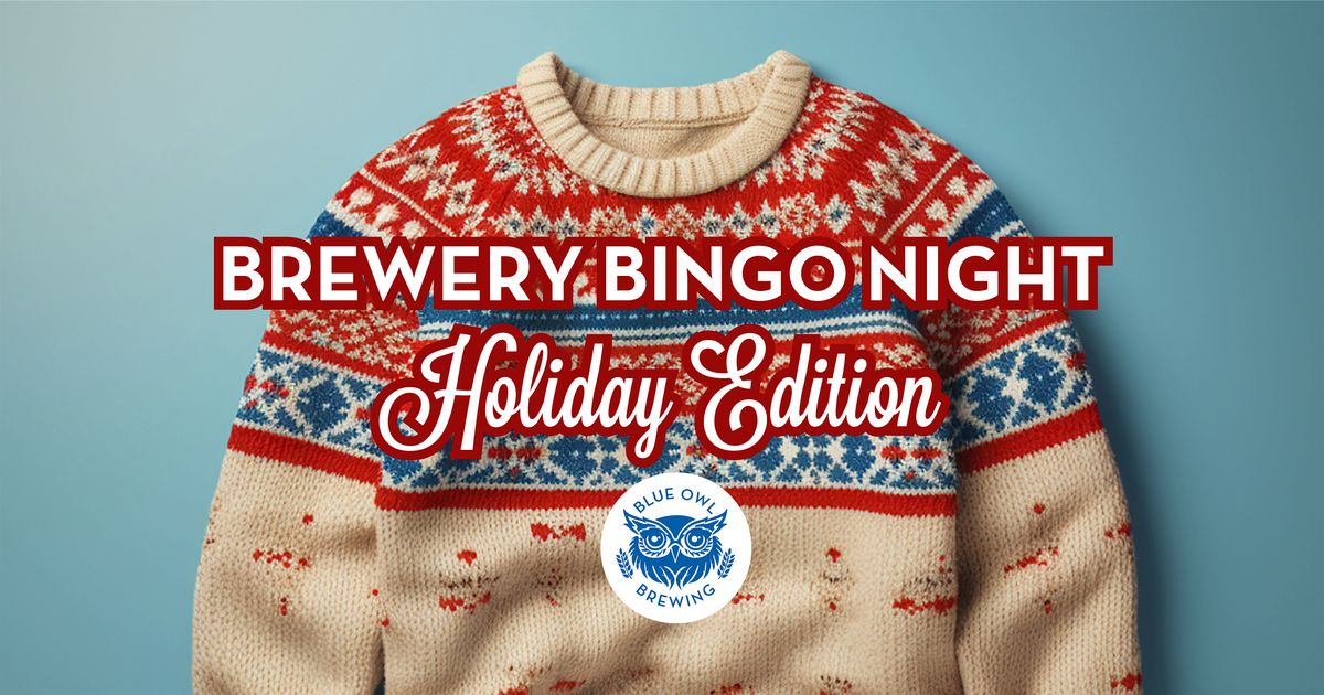 Brewery Bingo Night - Holiday Edition