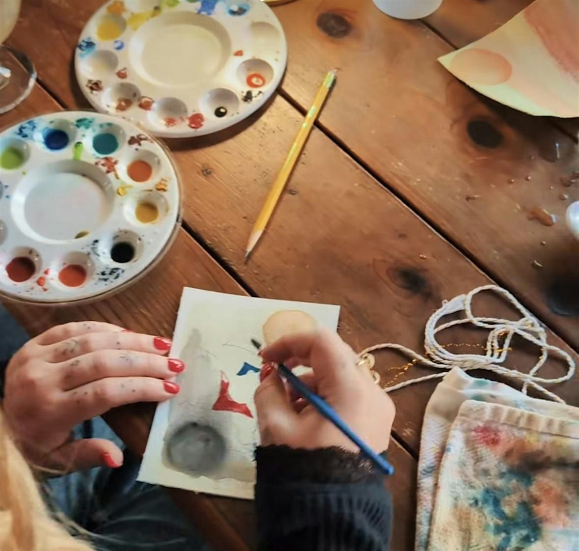 Witchy Watercolor at Hinterland Bar and Food Carts