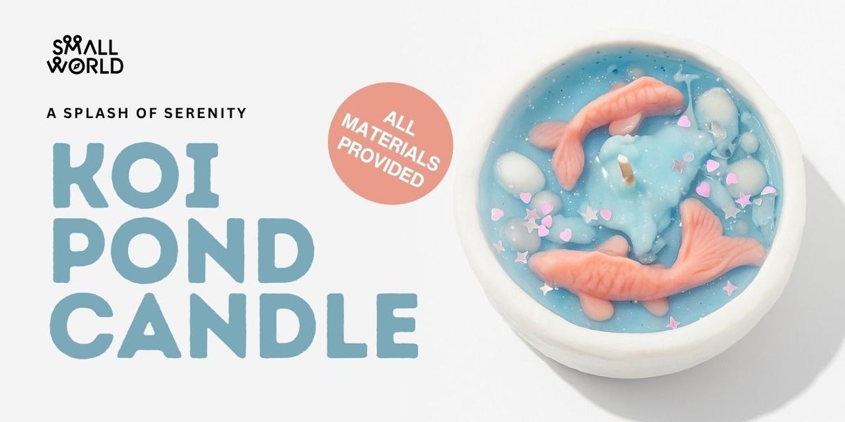 Koi Pond Candle