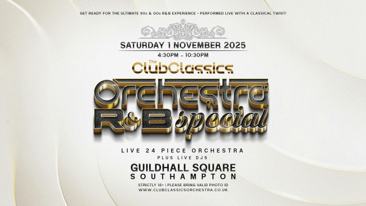 \ud83c\udfb6 The Club Classics Orchestra Presents: R&B Orchestra \ud83c\udfb6