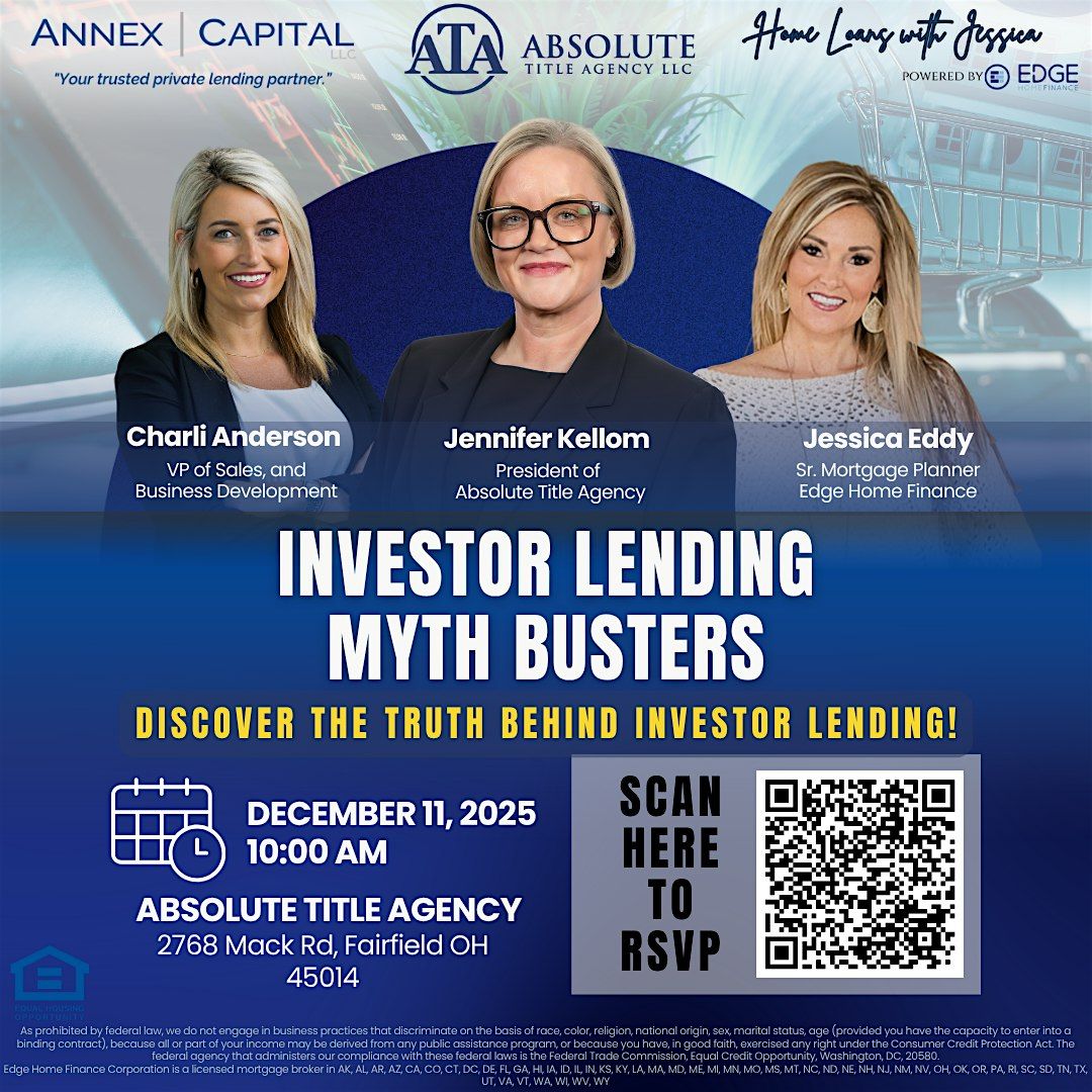 Investor Lending Myth Busters Seminar