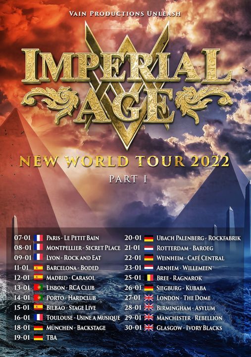 Imperial Age - New World Tour at Ivory Blacks - Glasgow
