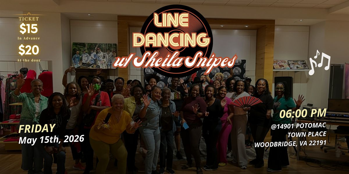 Line Dance with Sheila Snipes.
