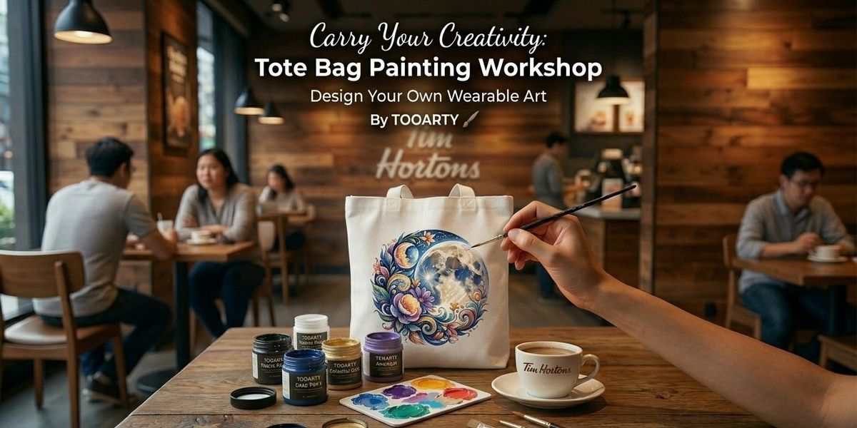 Tote Bag Painting : Carry Your Creativity